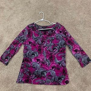 Style&co. Large quarter length shirt